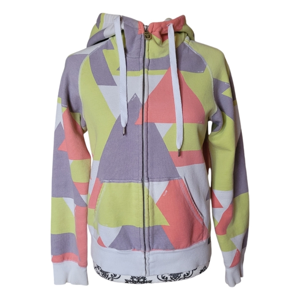 Aritzia TNA geometric print hoodie size medium